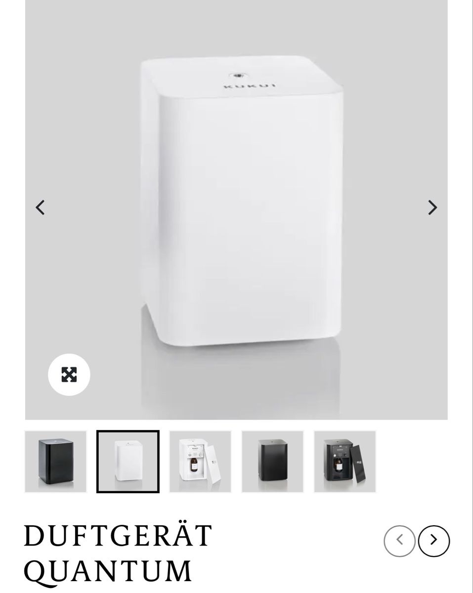 Kukui Diffuseurs: KUKUI Quantum Grossraum Duft Gerät – D'occasion à Wolfwil par ISAsShop 1