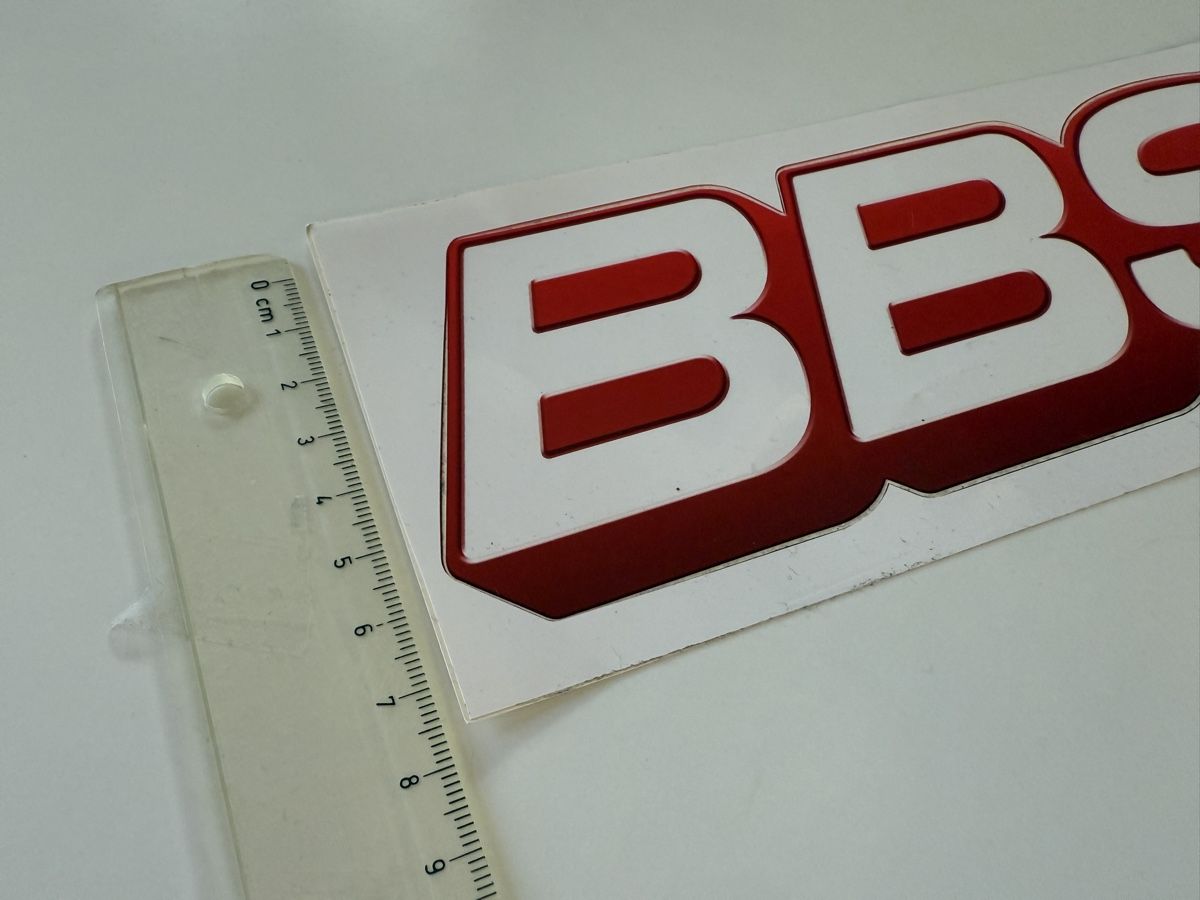 Sticker: BBS Aufkleber / Sticker, Top Zustand – Nuovo (secondo la descrizione) da Strengelbach venduto da Camber 2