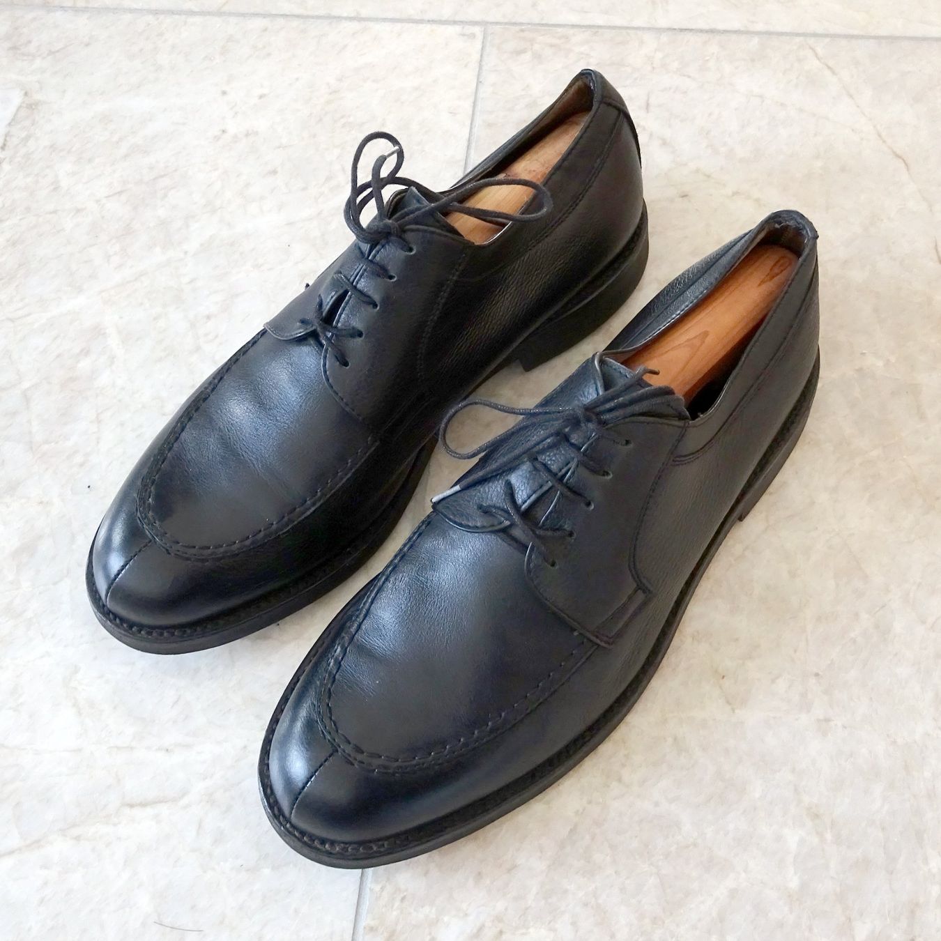 Scarpe da uomo: Lottusse Selection 1877 Derby Leder Schwarz Gr. 42 – Usato da Zürich venduto da Gk2002