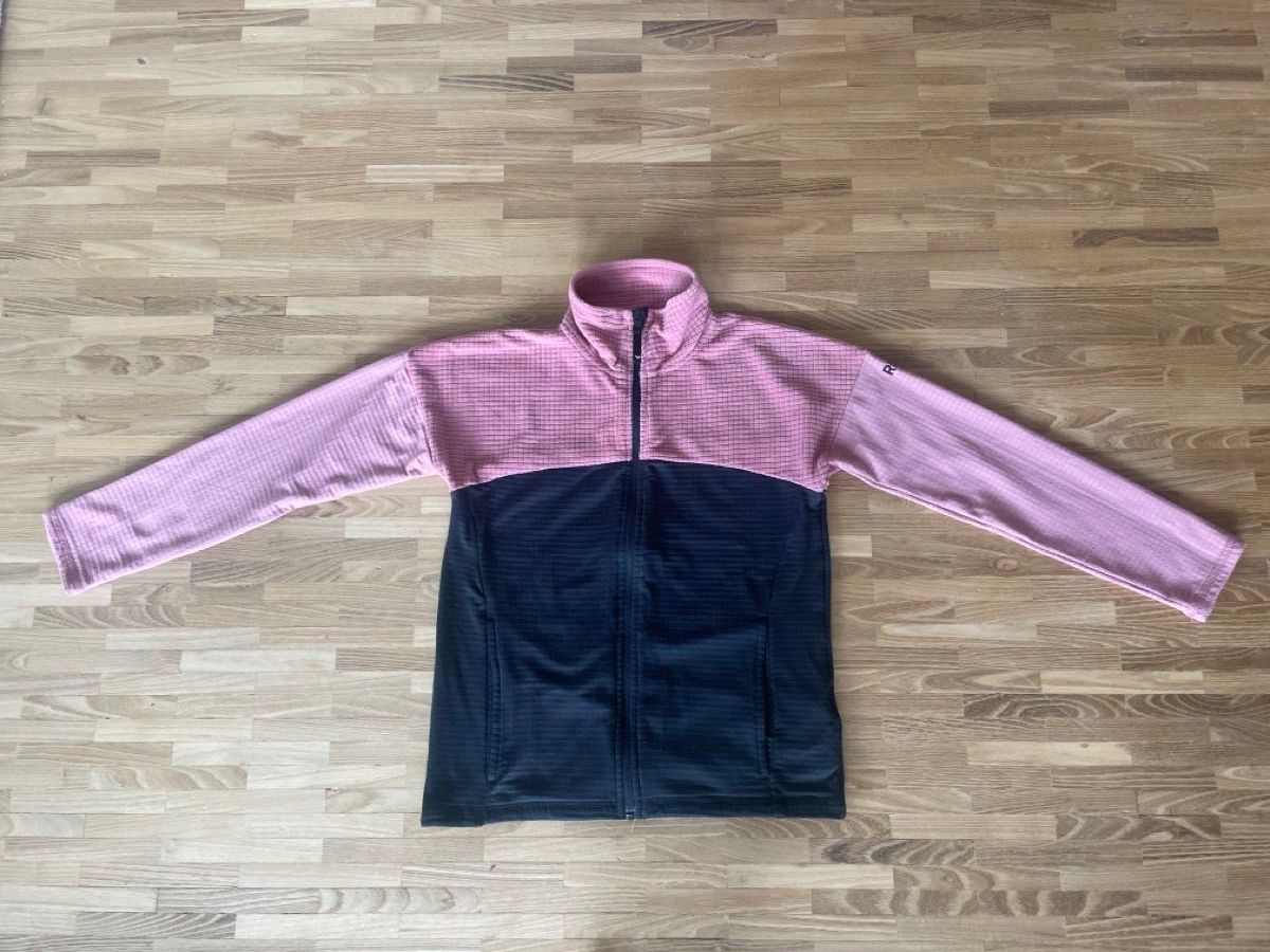 Roxy Maglioni & Felpe: Roxy Fleecejacke Mädchen pink/schwarz – Usato da Wiesendangen venduto da armandinho