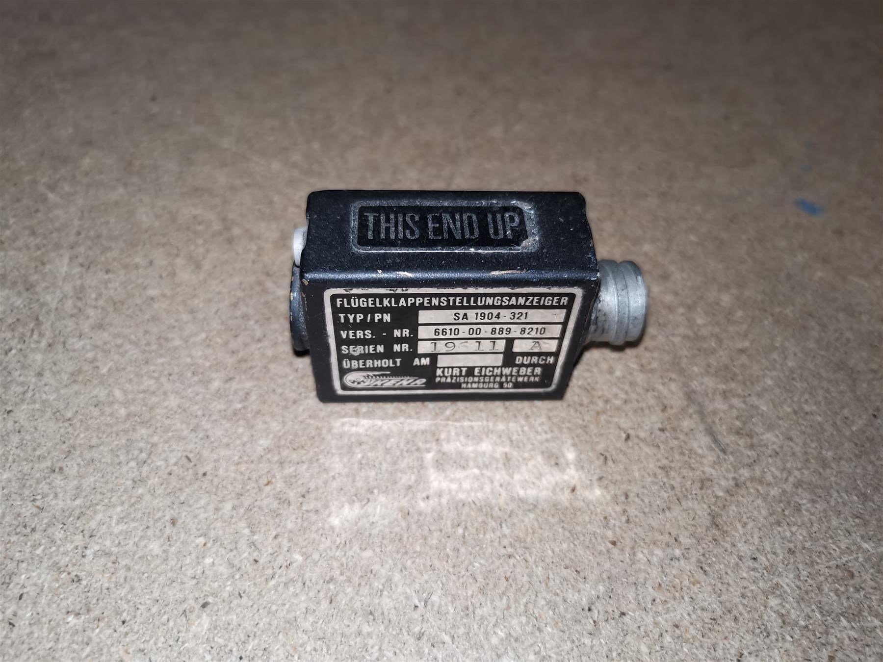 Cartoline: Flaps Indicator Flügelklappenstellung – Usato da Thalwil venduto da Joe500 1