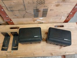 2 BOSE 151 OUTDOOR LAUTSPRECHER MIT WANDHALTERUNG