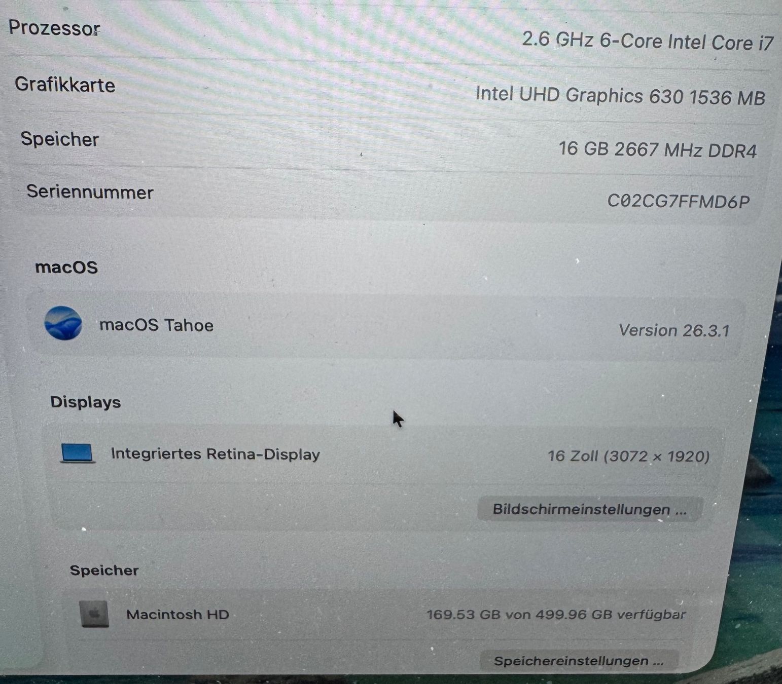 Apple Notebook: Apple Macbook Pro 16" / 16GB – Usato da Eschenbach LU venduto da Amato1985 3