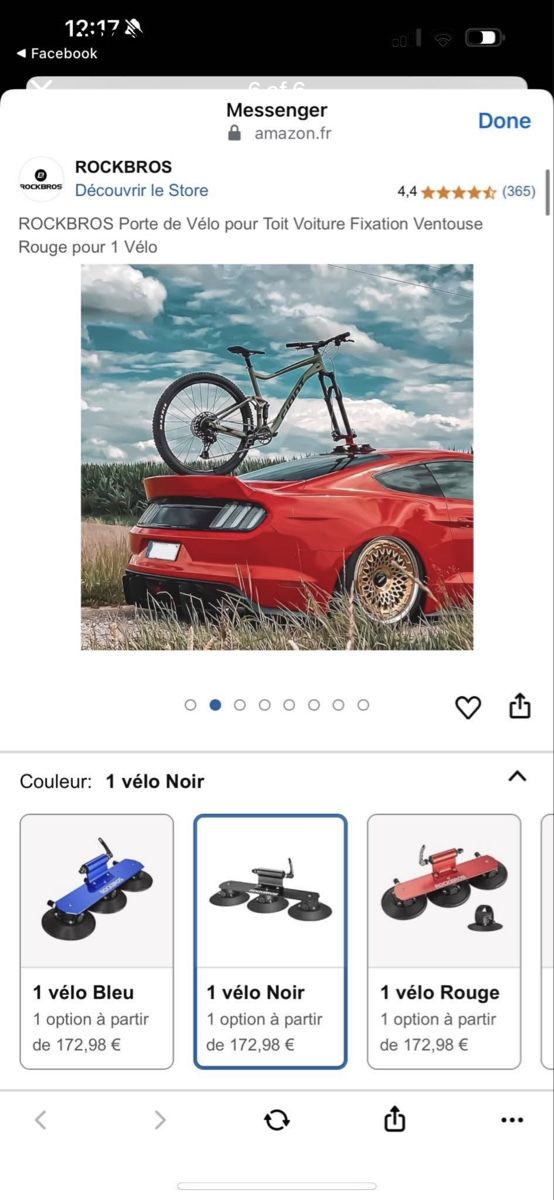 Cavalletti per biciclette: Porte-vélo à ventouses – Nuovo (secondo la descrizione) da Muraz (Collombey) venduto da Osearafrumoasa 3