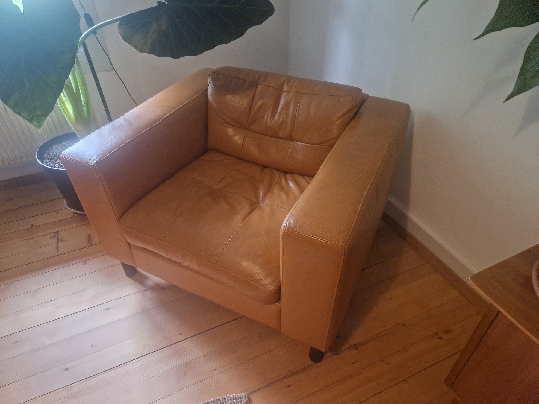 Sessel: Sessel Kunst Ledercouch braun guter Zustand – Gebraucht aus Bern von DrGoalie 1