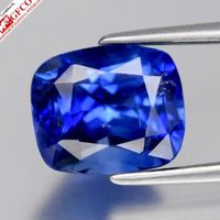 3.24 ct SAPHIR SAPPHIRE Edelstein Kornblumen blau ZERTIFIKAT