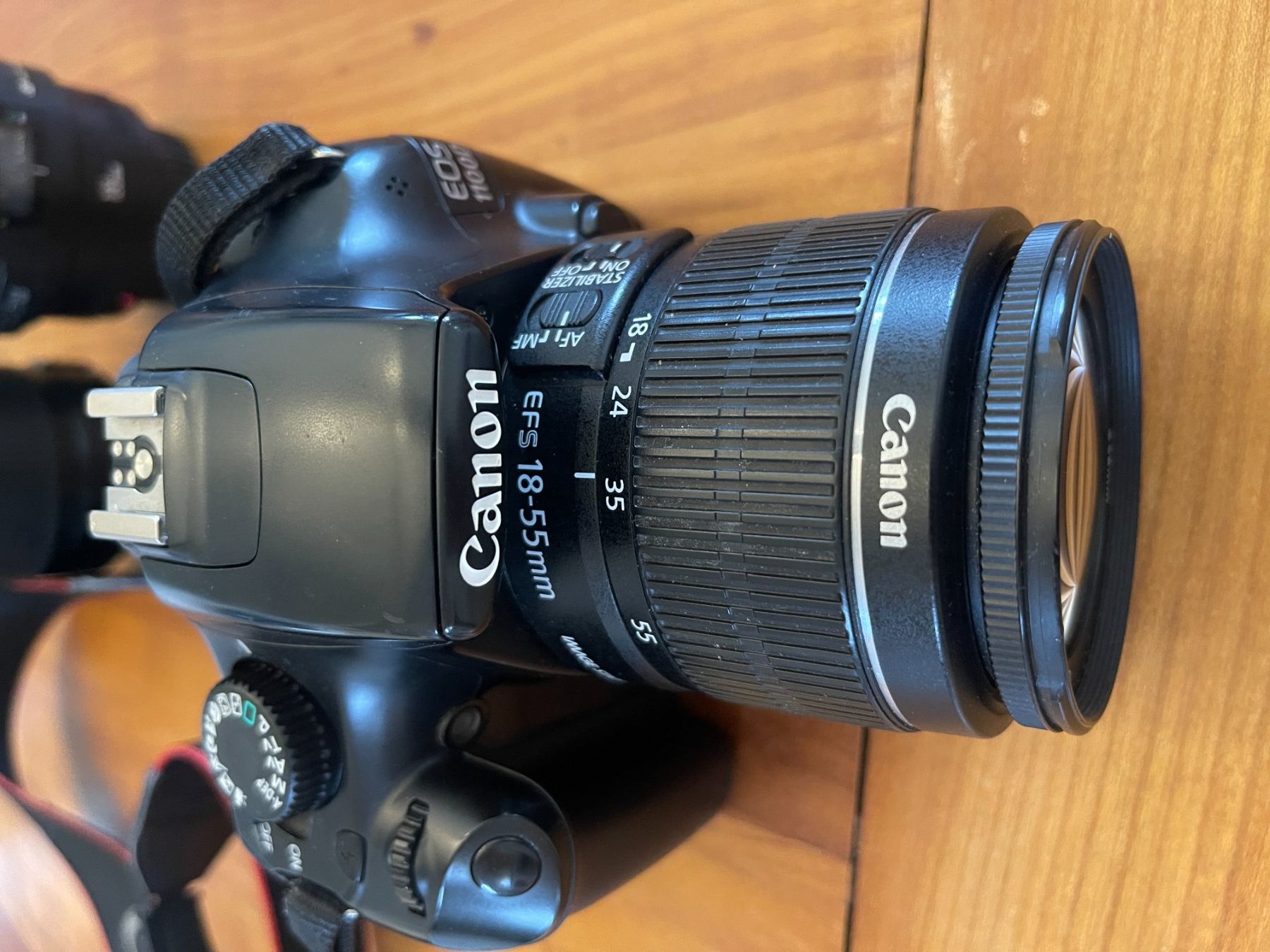 Canon Kamera: CANON EOS 1100D SET + 2 OBJEKTIVE + MACRO + ZUBEHÖR – Gebraucht aus Siblingen von Woltersdorf50