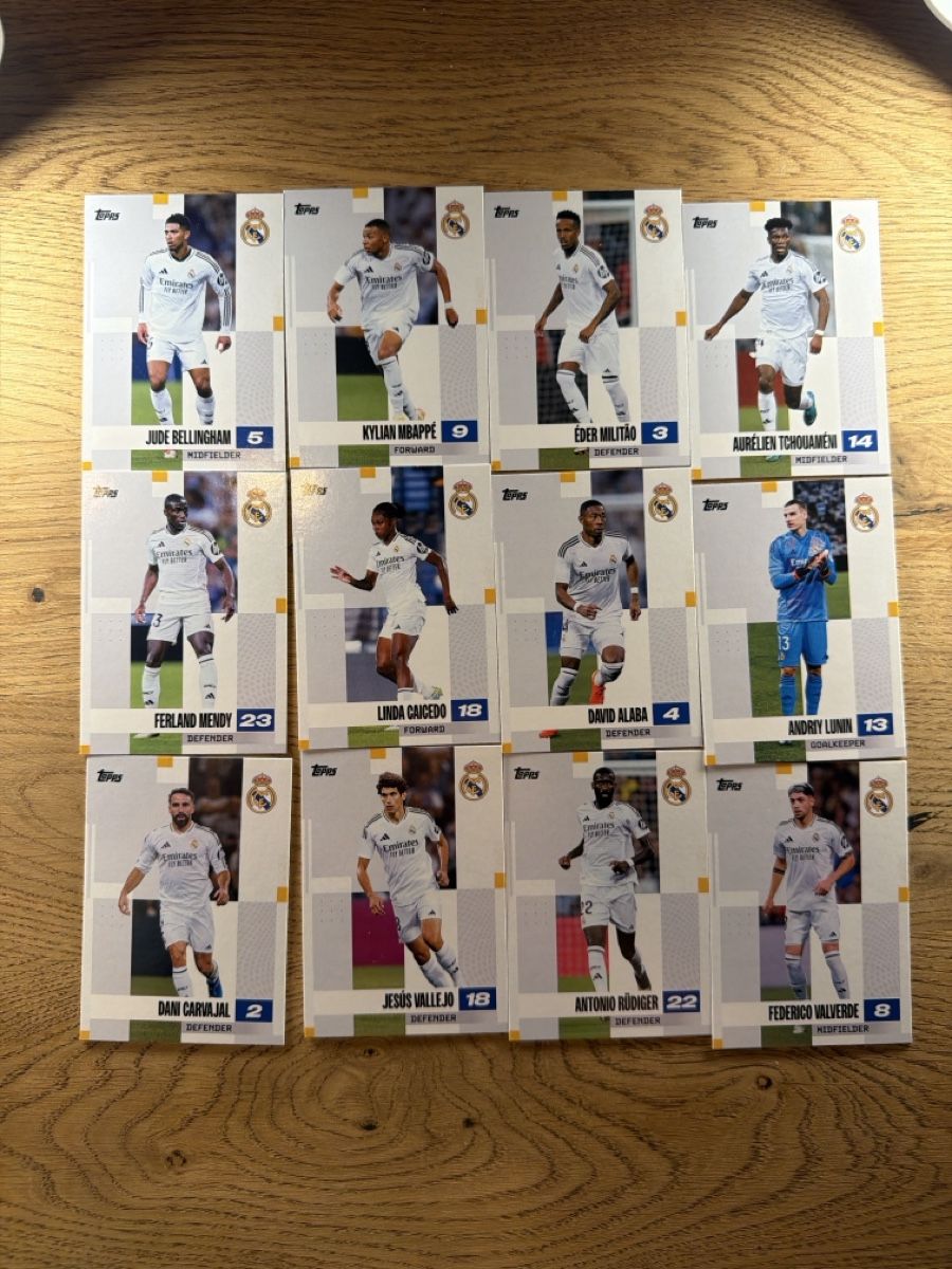 Real Madrid Sammelbilder & Trading cards: Real Madrid Bundel Topps – Gebraucht aus Basel von sim_dq7j