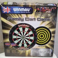 Winmau Dartscheibe mit Pfeilen - Top Zustand..