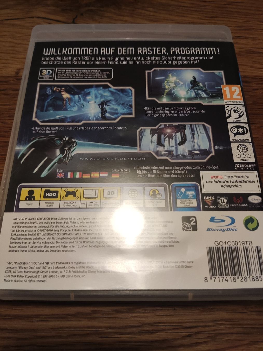 Sony Giochi: Tron Evolution (Playstation 3 - PS3) – Usato da Oberembrach venduto da giu_7ksd 1