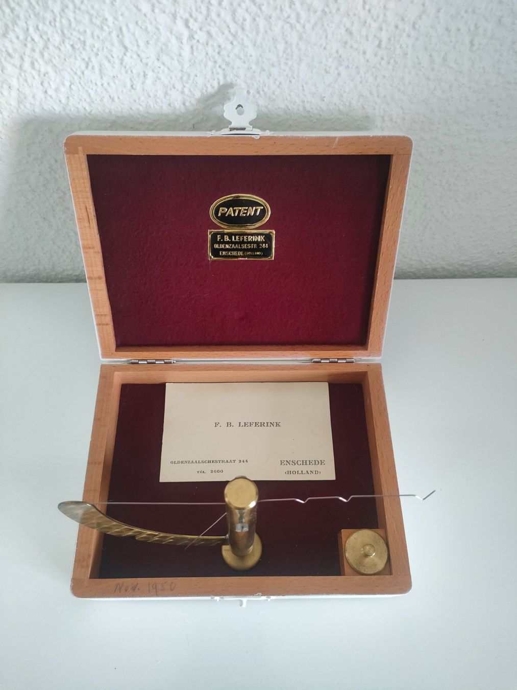 Bilance e pesi: Antike Fadenwaage aus Messing – Usato da Dietikon venduto da Tucumano1981 8