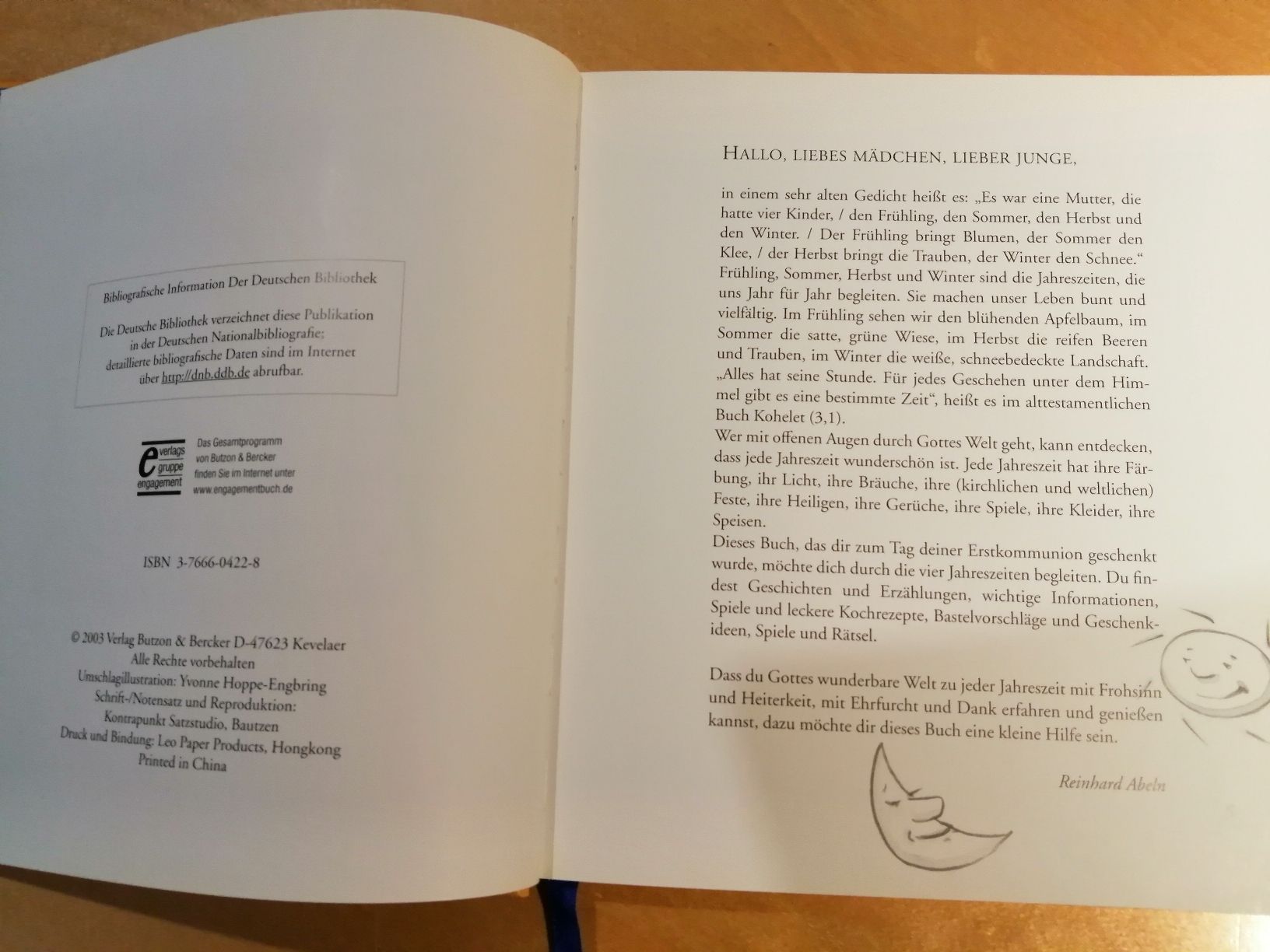 Libri: Erstkommunion - Das grosse Jahrbuch – Nuovo (secondo la descrizione) da Honau venduto da holunder3 3
