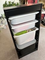 Trofast Regalrahmen von IKEA mit 4 Schubladen und Deckel