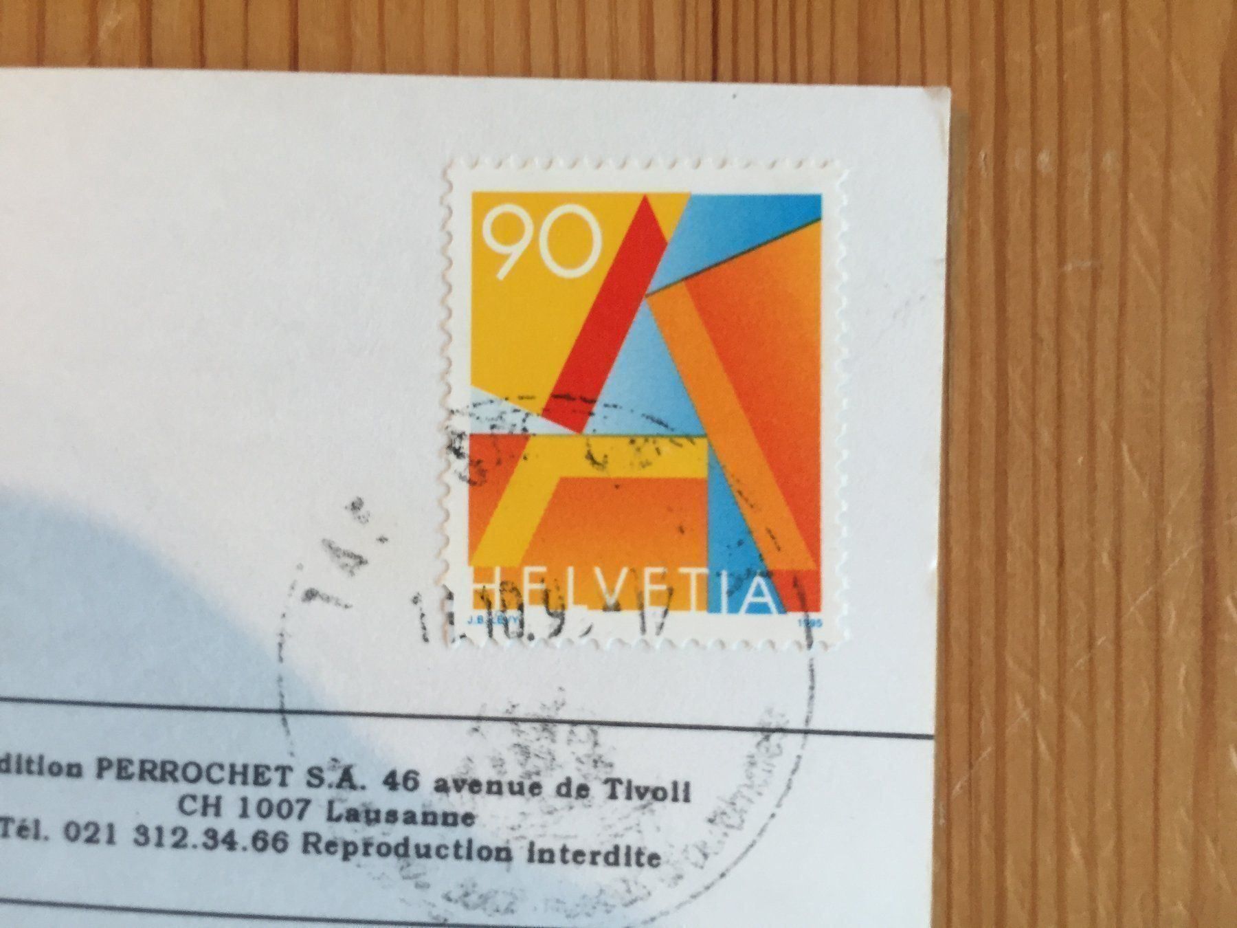 Ansichtskarten: Ste-Croix  - AK 1995 – Gebraucht aus Oberuzwil von Henri09 1