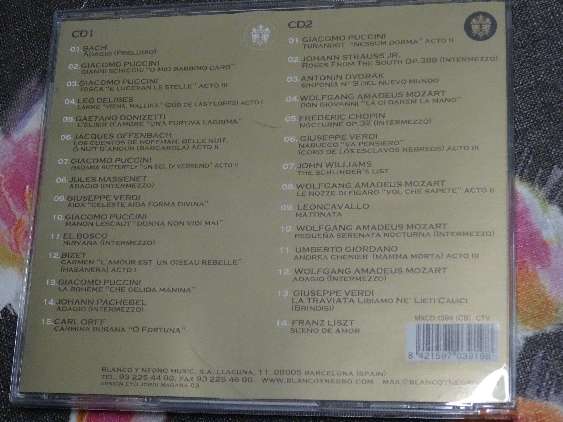 CDs: Opera Chillout CD – Gebraucht aus Olten von Disc-Ausverkauf 1