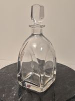 Orrefors Karaffe Design Quadratischer Dekanter Kristall