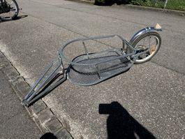 Fahrrad‑Lastenanhänger, gebraucht – ohne Kupplungsteil