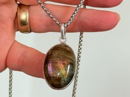 Collier avec Labradorite