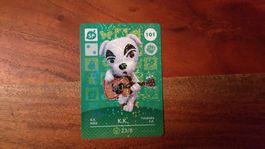 Animal Crossing amiibo Karte, K.K. EU Nr. 101