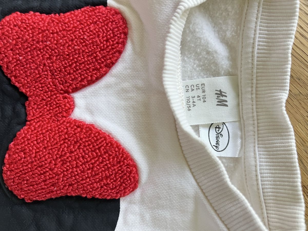 H&M Maglioni & Felpe: Mädchen Pullover H&M Gr. 104 Minnie Mouse – Usato da Zollikerberg venduto da Huglina 1