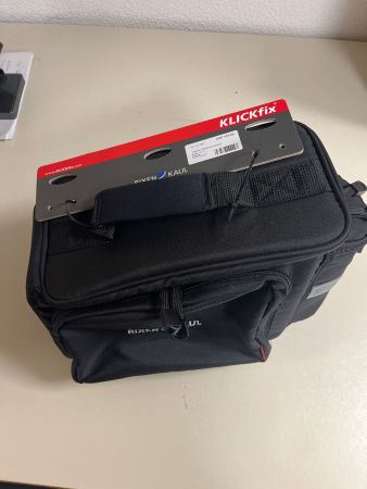 Klickfix Gepäckträgertasche RIXEN&KAUL neu mit Regenschutz