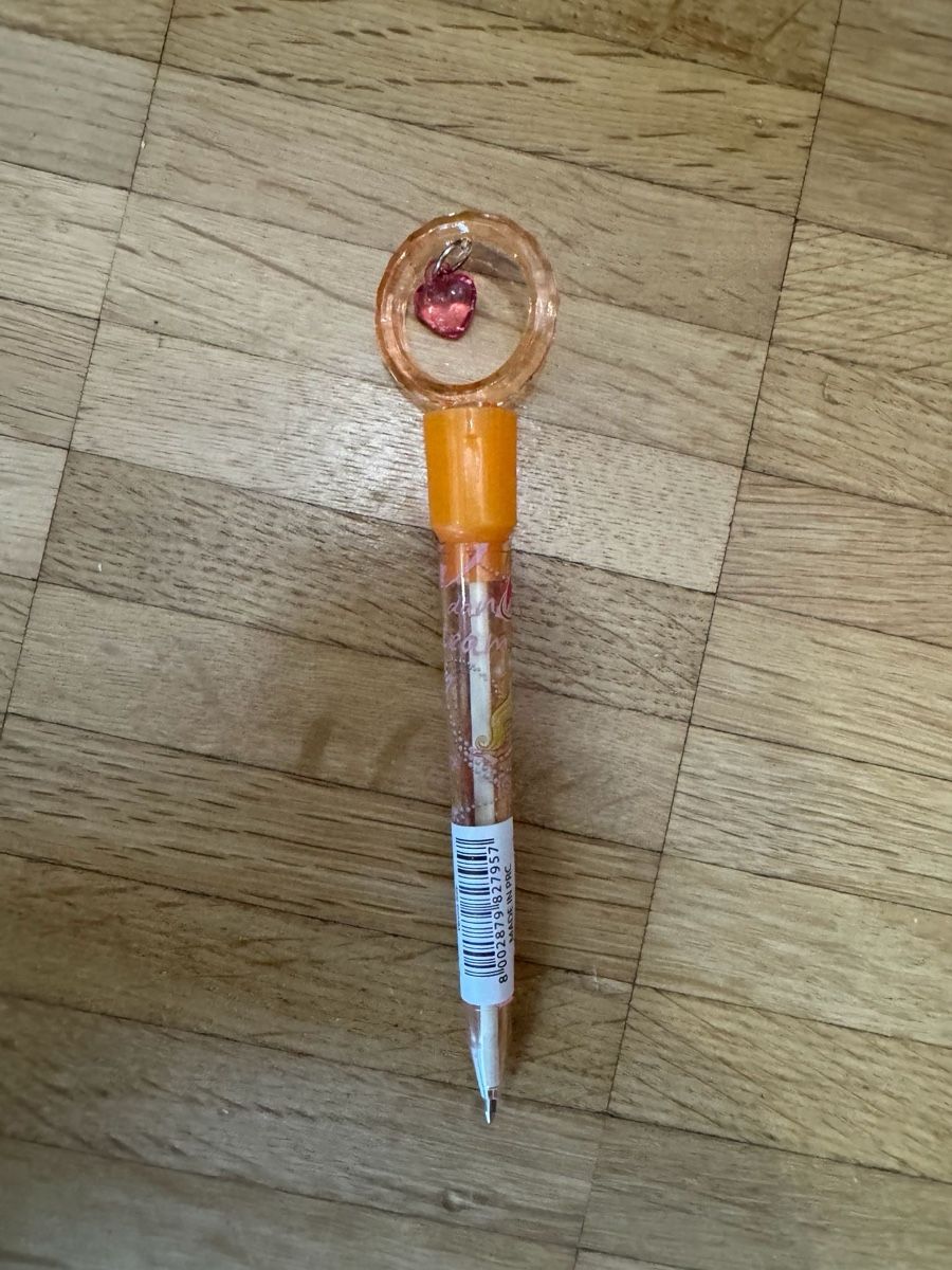 Stifte & Marker: Penna con ciondolo a cuore, colore arancione – Neu (gemäss Beschreibung) aus Viganello von Lolland_7
