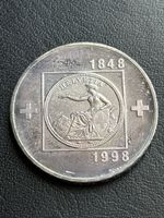 Monnaie Suisse 🇨🇭 20frs 1998 ARGENT 