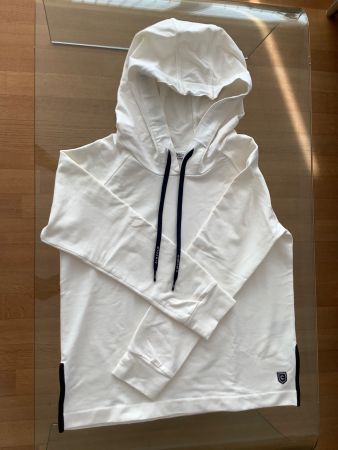 Circolo 1901, Hooded sweatshirt Baumwolle weiss XS