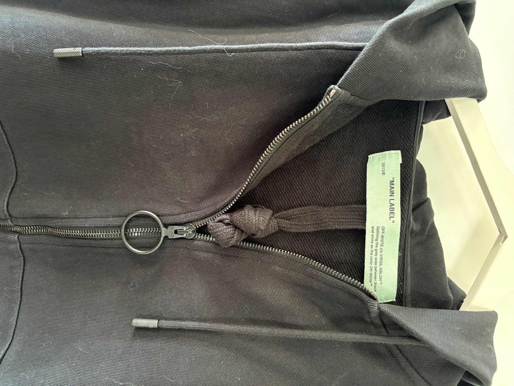 Off-White Maglioni & Felpe: Off-White Hoodie Stripe Zip – Usato da Thalwil venduto da cartm 8
