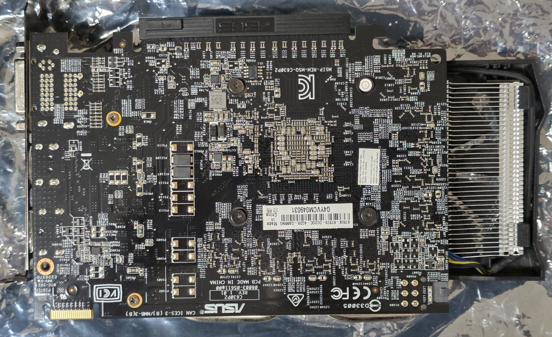 Asus Strix-R7370-DC2OC-4GD5-GAMING AMD Gaming Grafikkarte (Gebraucht ...