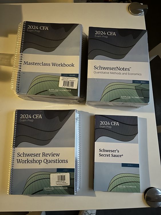 CFA Level I 2024 - Schweser Notes / ExamPrep | Kaufen auf Ricardo