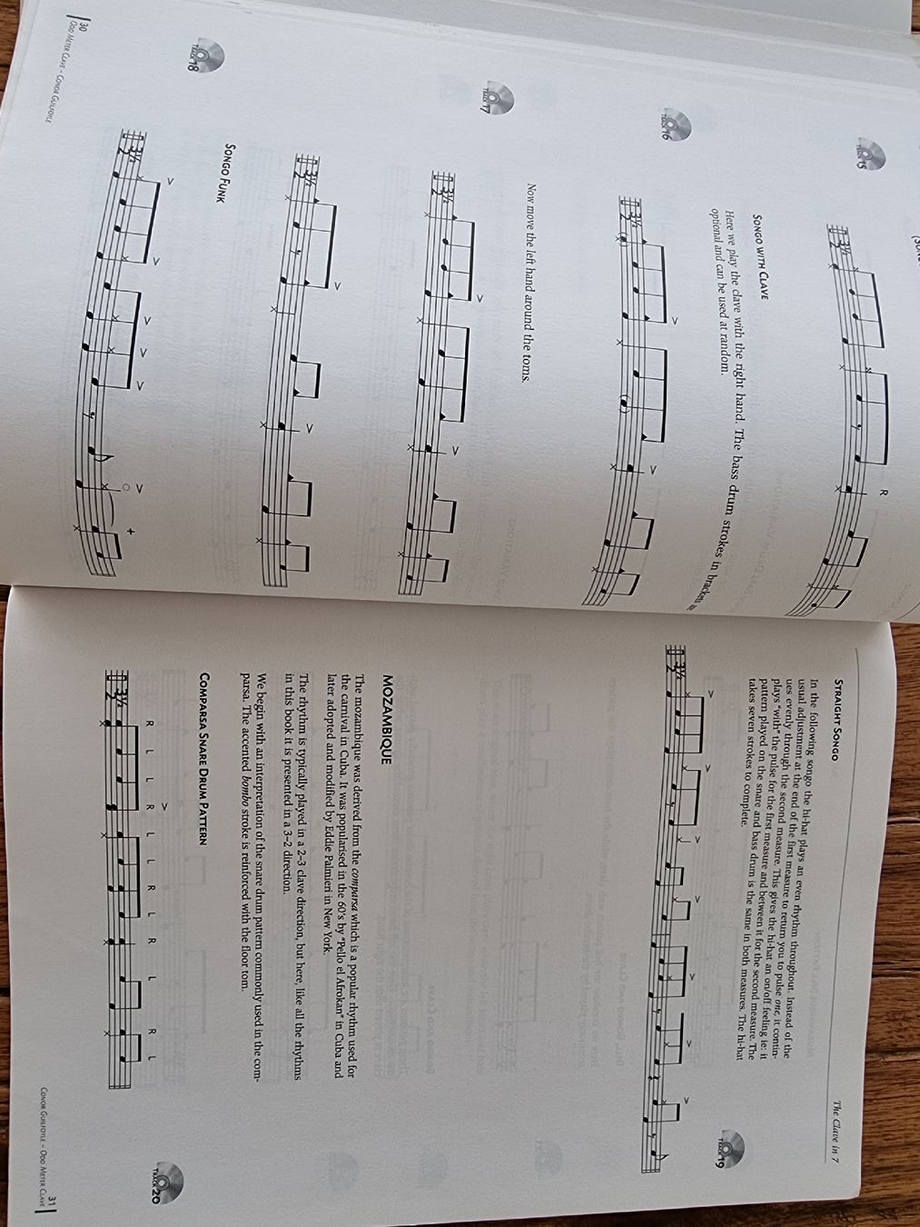 Strumenti musicali: ODD METER CLAVE CONOR GUILFOYLE Schlagzeug Lehrmittel +CD – Nuovo (secondo la descrizione) da Zofingen venduto da Tinpan 2