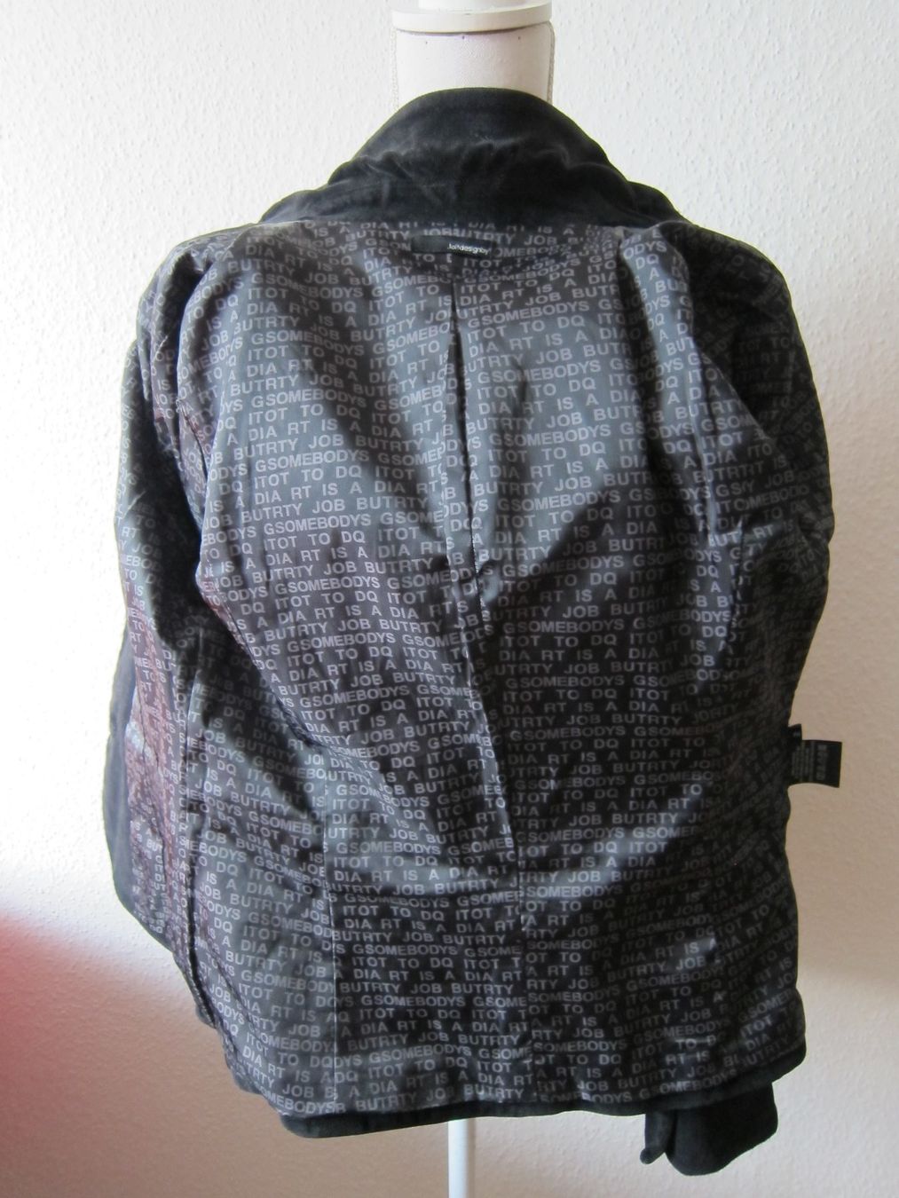 Giacche: Jacke, Blazer loftdesignby, schwarzer Samt – Usato da Zürich venduto da Italia58 6