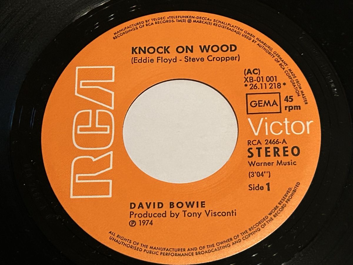 Schallplatten: David Bowie. 1974. Knock On Wood – Gebraucht aus Faulensee von Mizuno06 2
