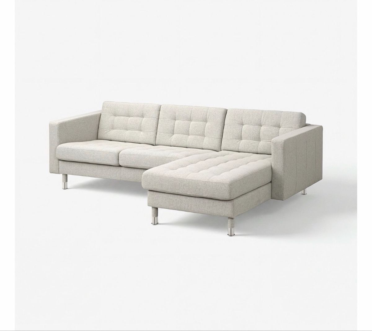 Sofas: Landskrona 3er-Sofa Recamiere beige – Gebraucht aus Zürich von day_6ljw 4