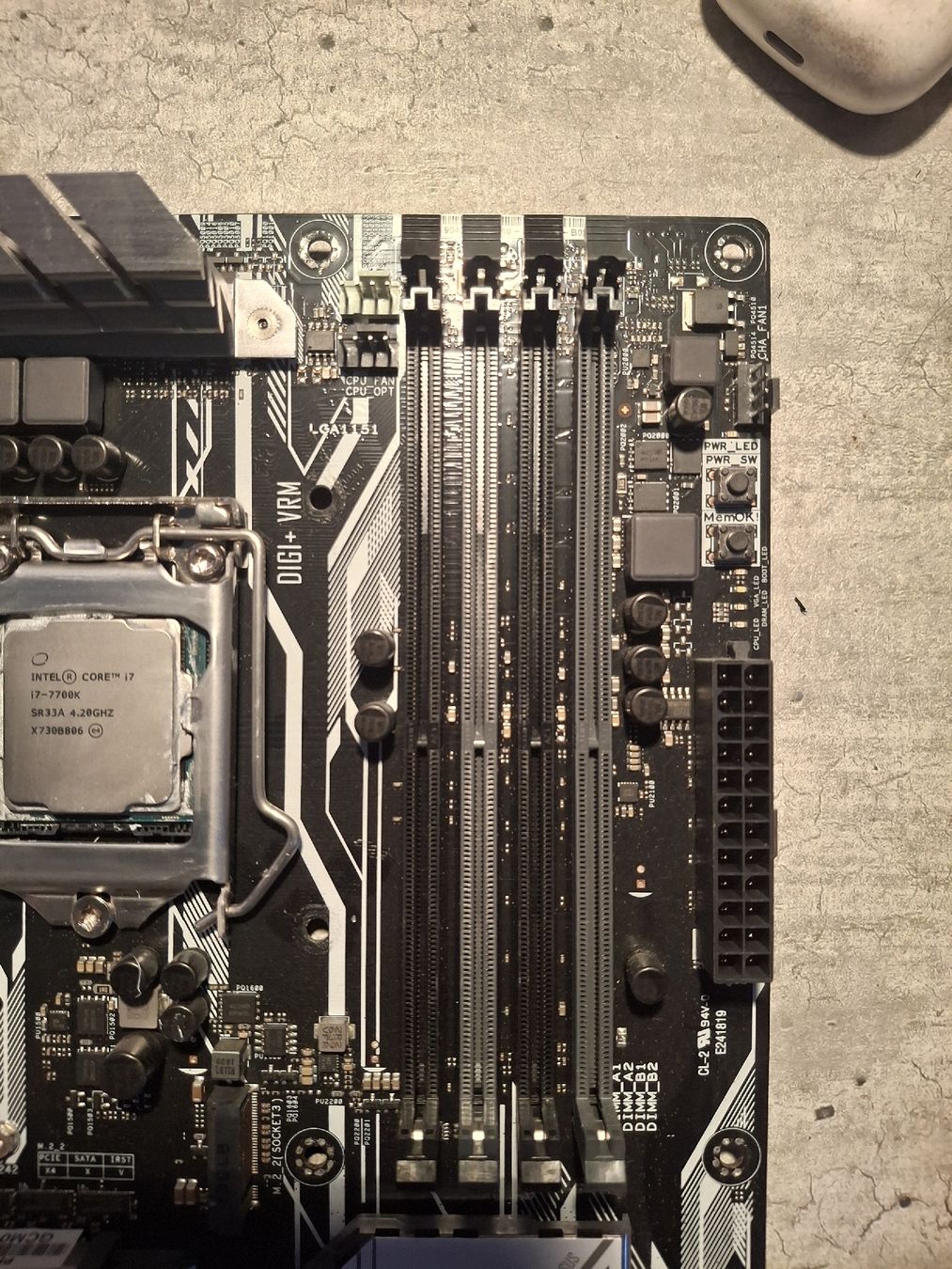 Asus Schede madri: Mainboard ASUS PRIME Z270-A mit Intel Core i7-7700K – Usato da Luterbach venduto da McMech 4