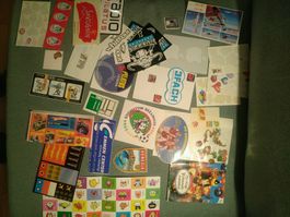 Klebersammlung, Sticker