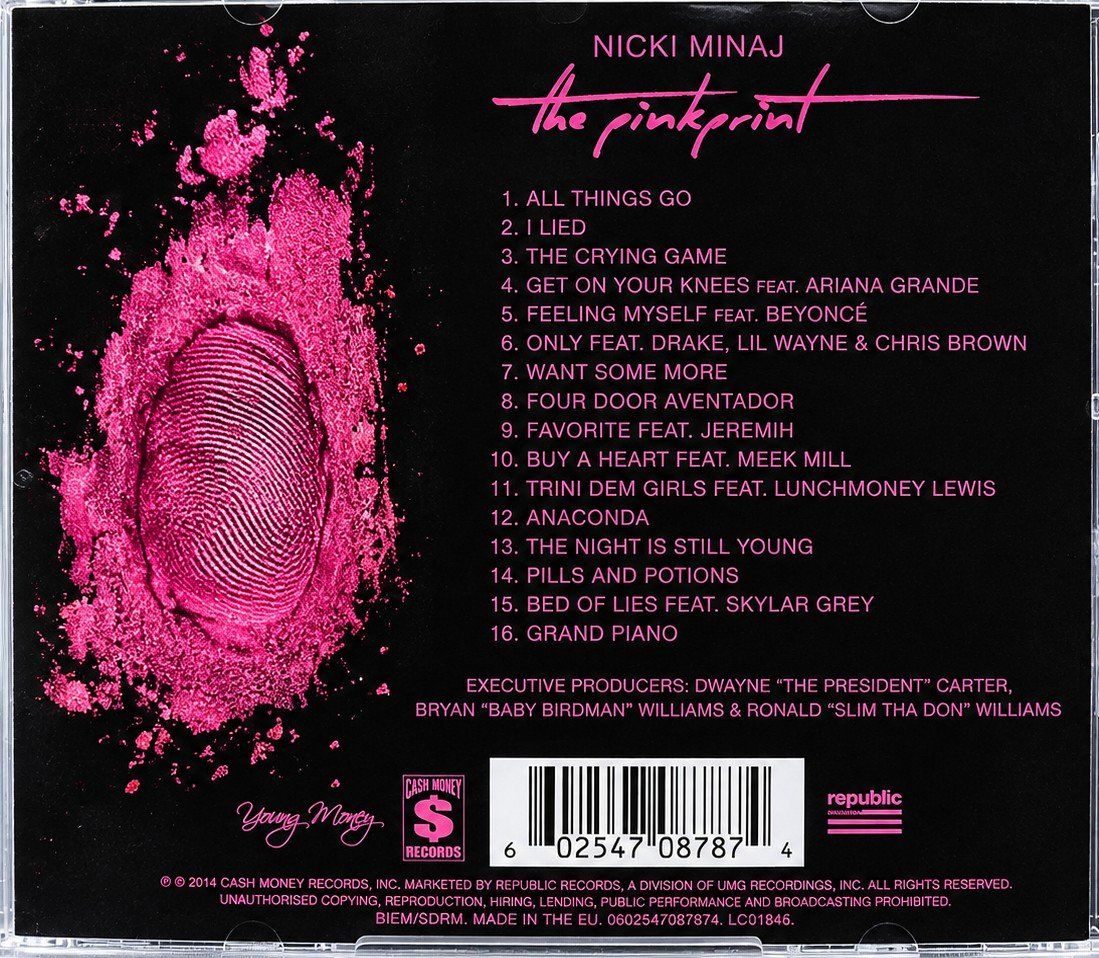 CD: CD Nicki Minaj "The Pinkprint", Nr. 342 – Nuovo e nell'imballaggio originale da Kottwil venduto da Crazyrolf 1
