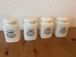 Gewürzdosen aus Porzellan von Vintage Home