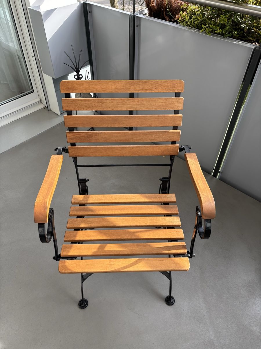 Tavoli: Balkon/ Gartentisch mit 4 Stühlen – Usato da Adliswil venduto da edpa 2