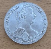 Silbermünze, Maria Theresia Taler, NP, Feingewicht 23g
