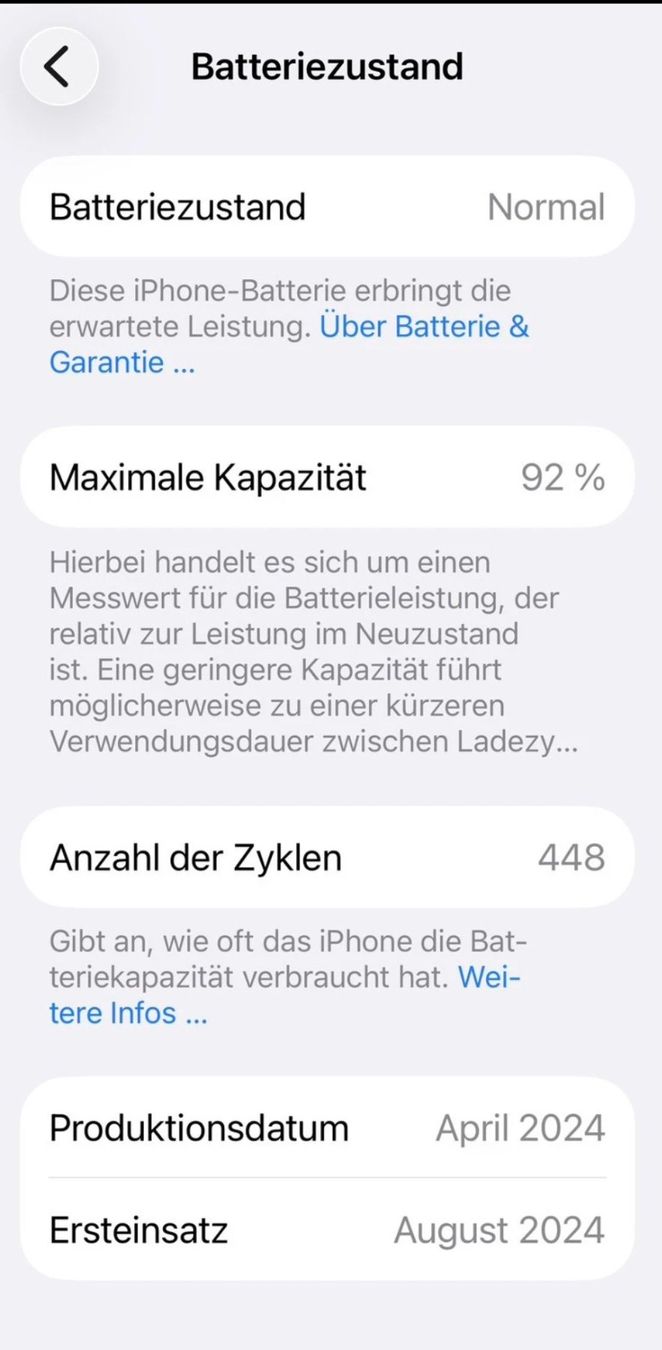 Apple Telefoni cellulari / Smartphones: iPhone 15 Pro Max (256GB) Akku 92% – Usato da Luzern venduto da Waince786 2