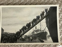 Fotodruck 6x9cm Eroberung von Riga 1917