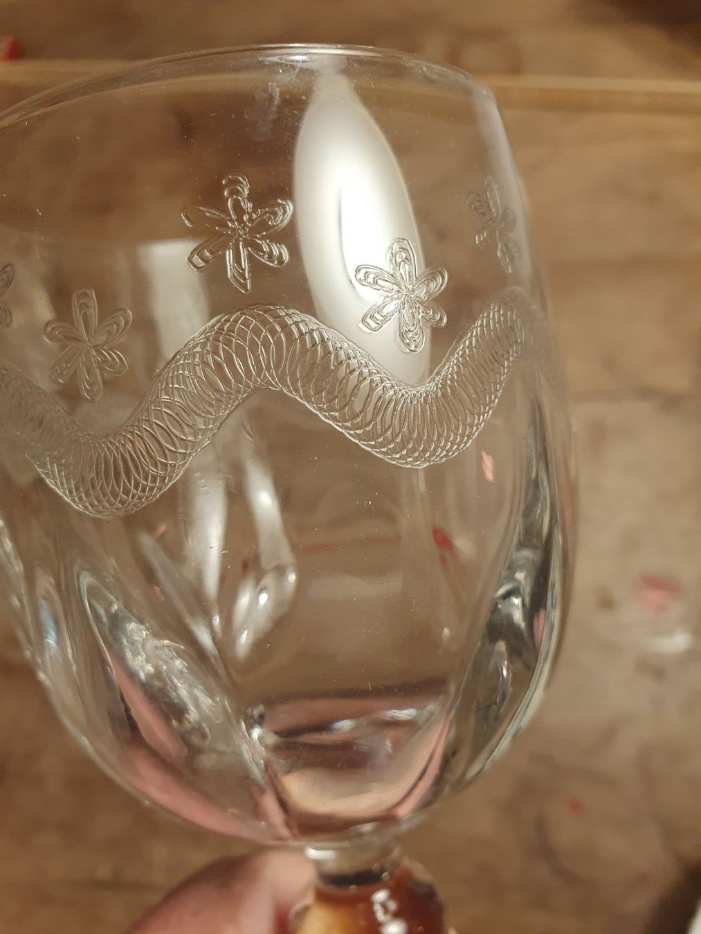 Tasses: 4 Stk Weingläser graviert – D'occasion à Zürich par loosebone 2