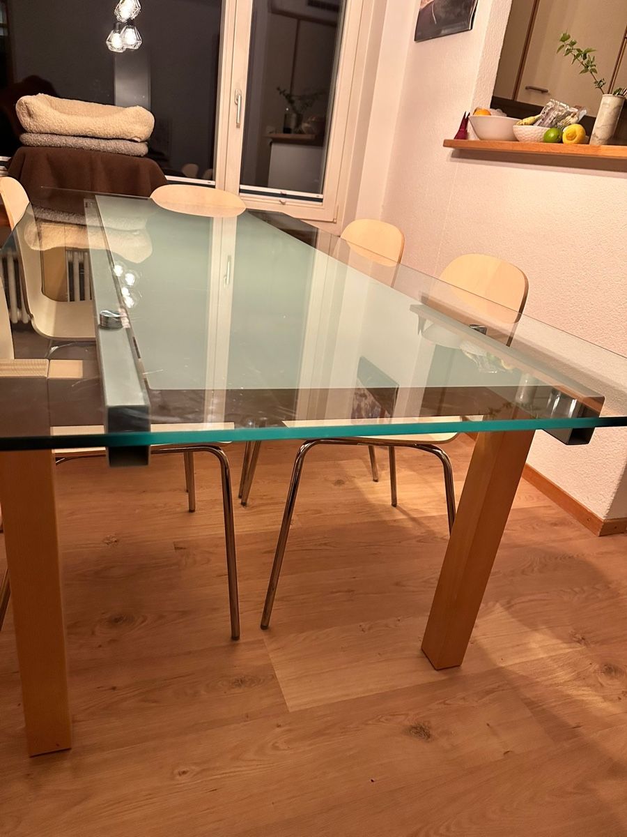 Tische: Esstisch aus Glas – Gebraucht aus Oftringen von lis_vm22 3