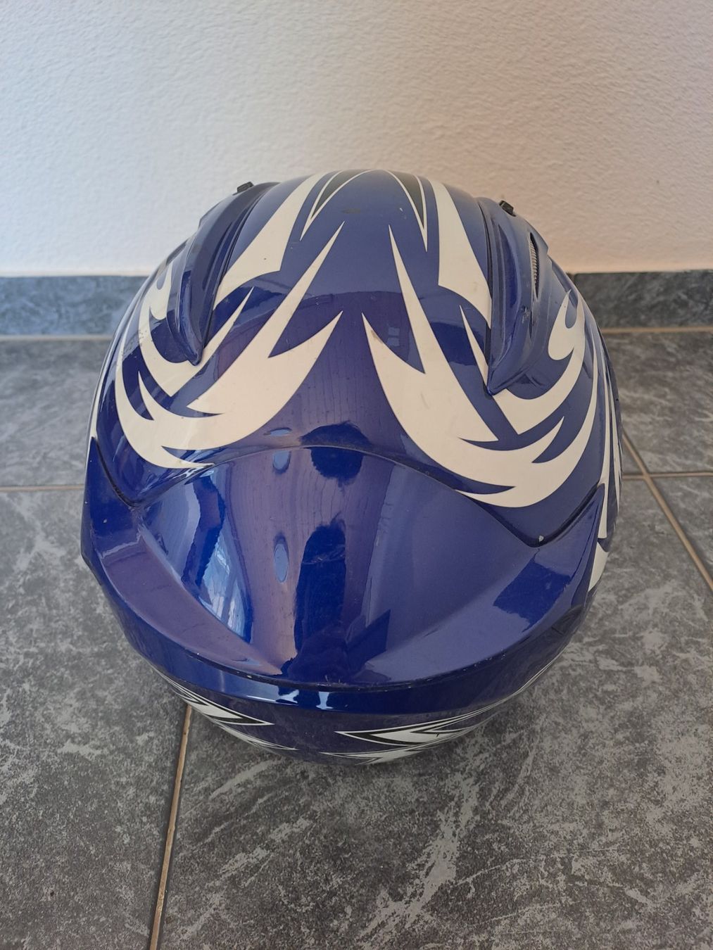 IXS Caschi & visiere: IXS Motorradhelm, Blau/Weiss, Grösse M – Usato da Wängi venduto da Raettli10 2