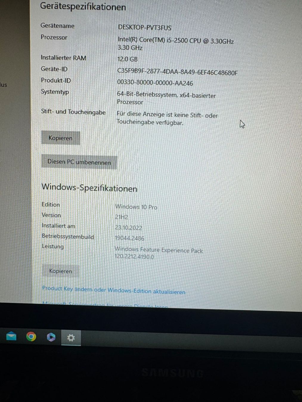 Steg PC: Computer Steg mit Samsung Bildschirm – Usato da Gurmels venduto da maerki56 3