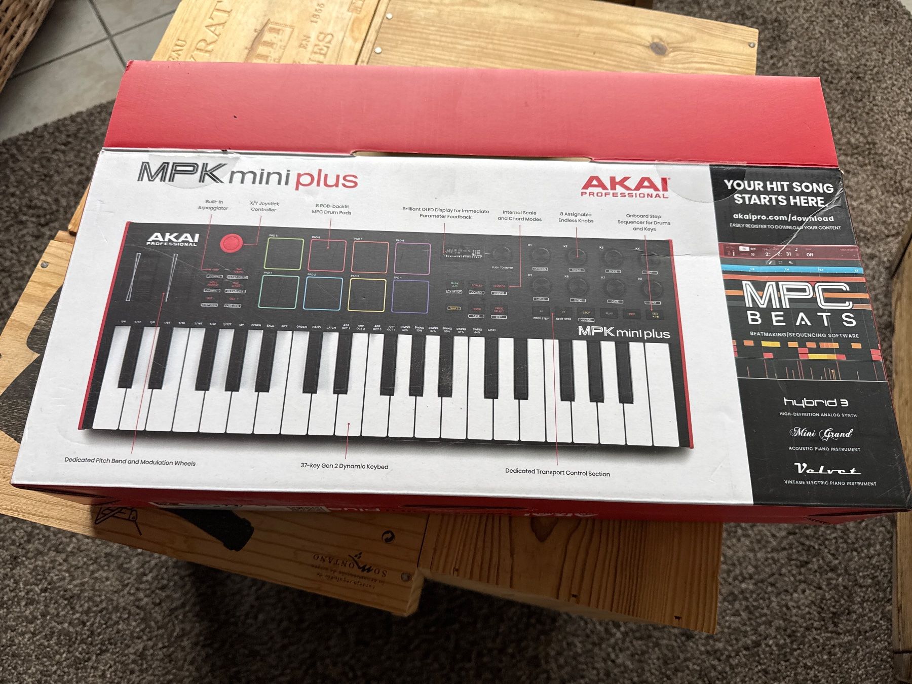 Akai Strumenti musicali: AKAI MPK mini plus – Usato da Effretikon venduto da Cutre