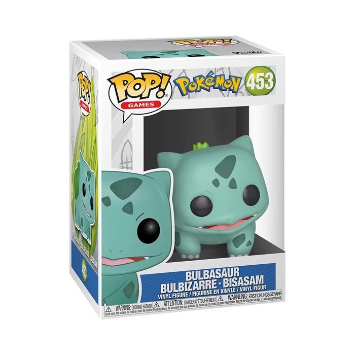 Funko Statuette: POP Games Pokémon Bisasam (Bulbasaur) EMEA – Nuovo e nell'imballaggio originale da Luzern venduto da mic_gq2s