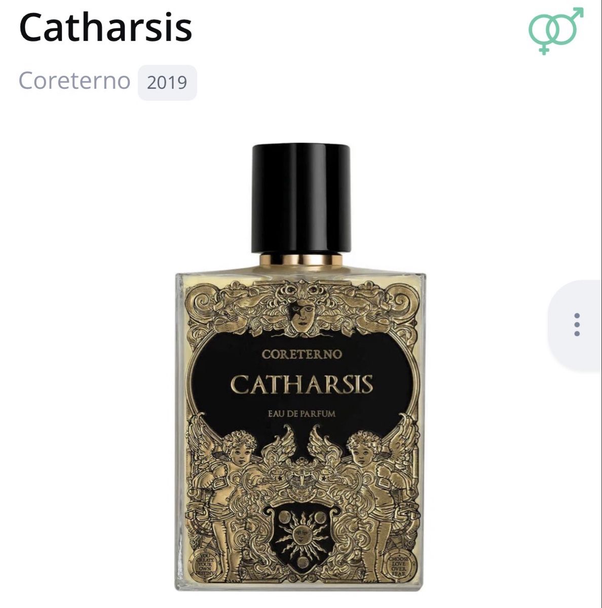 Profumi & Eau de Toilette: Catharsis Eau de Parfum Coreterno 2ml Muster – Nuovo (secondo la descrizione) da Meierskappel venduto da Philium